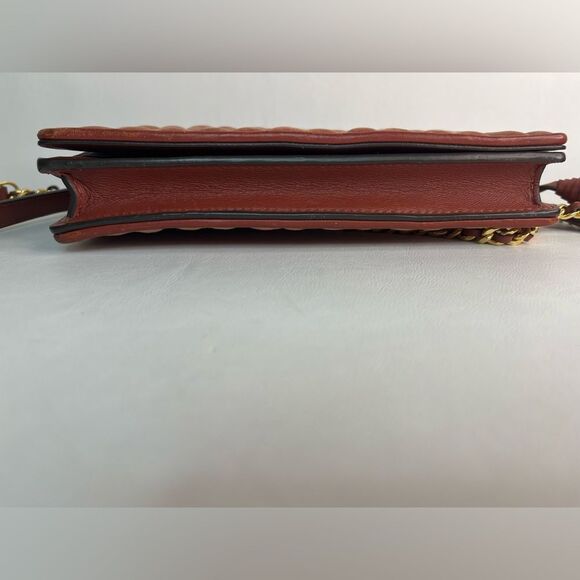 Authentic Tory Burch Velvet Fleming Crossbody - Picture 7 of 13